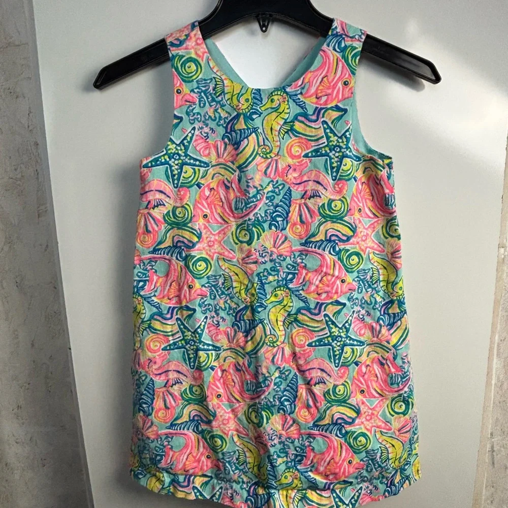 Sigrid Olsen Kids Multicolor Sea Life dress‎ sz 6